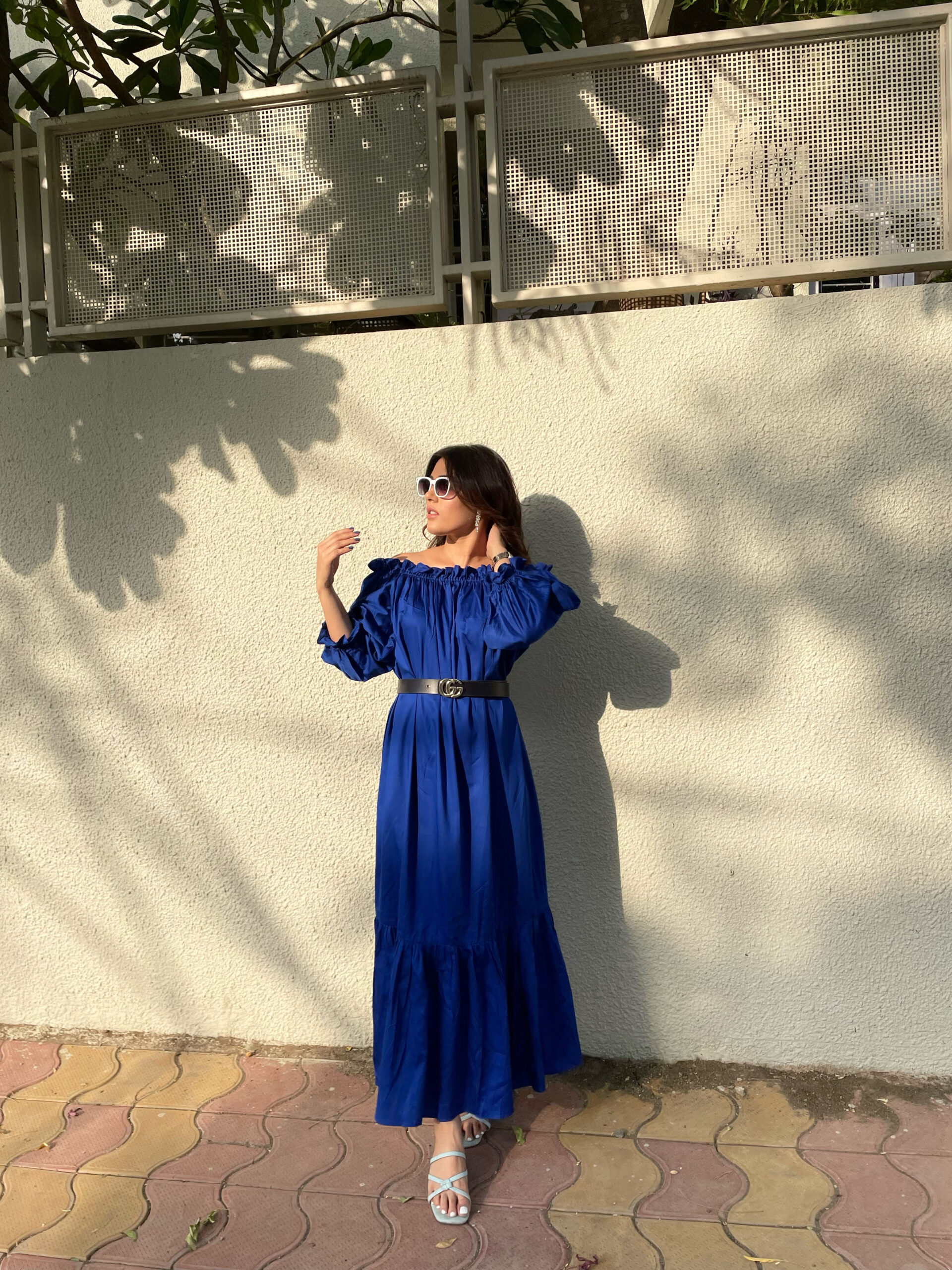 Blue Maxi Dress - Image 4