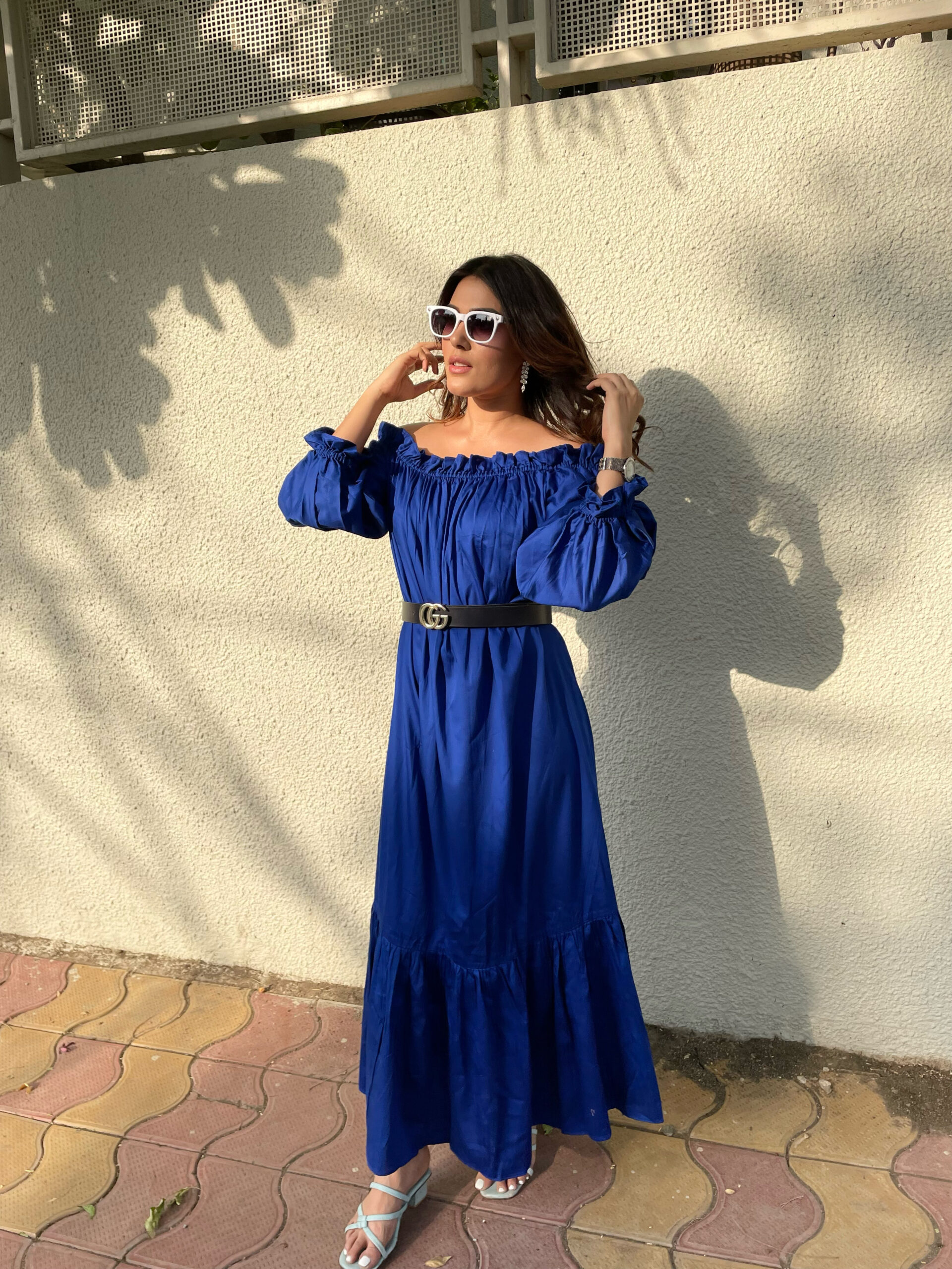 Blue Maxi Dress - Image 3