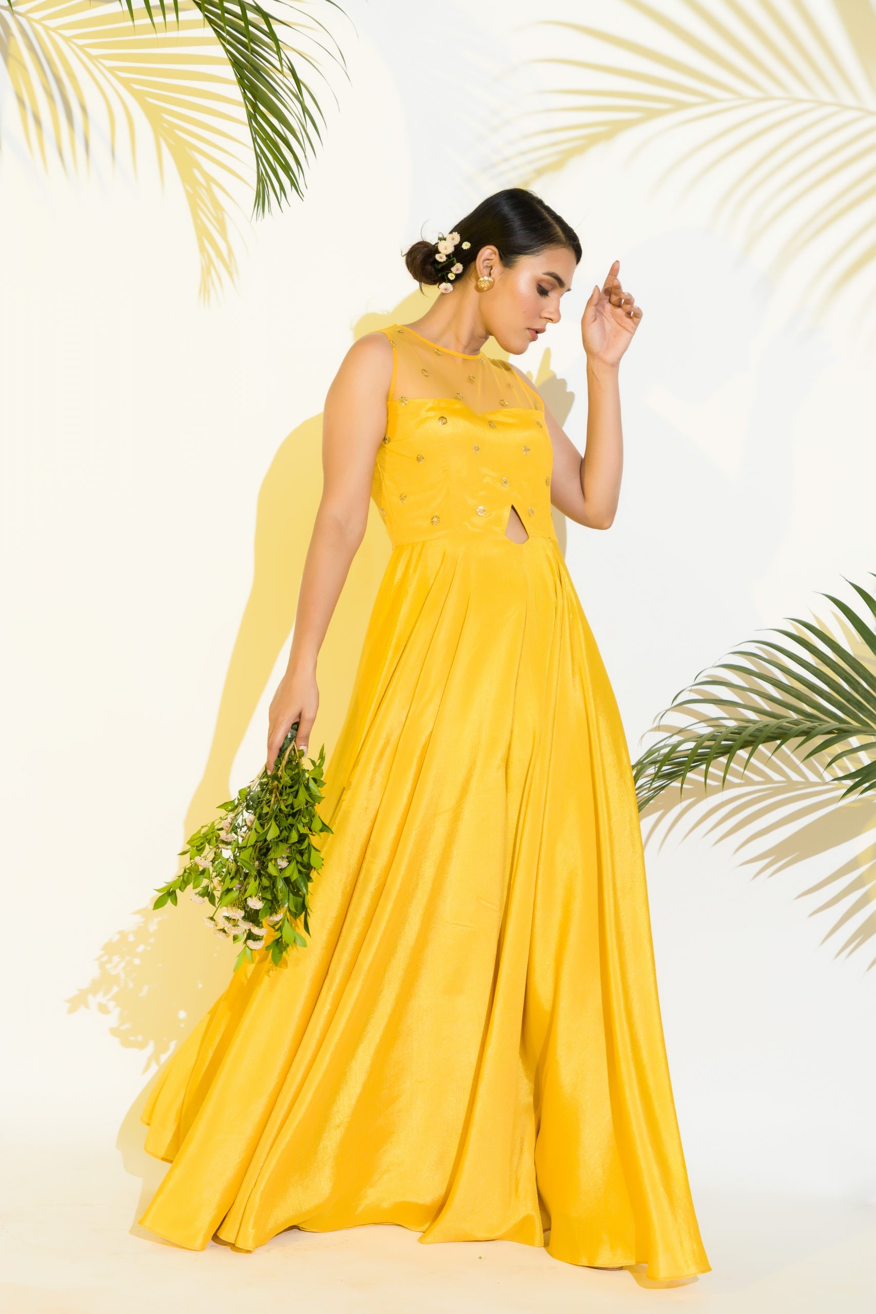 Exclusive Mustard Jumpsuit - Image 3