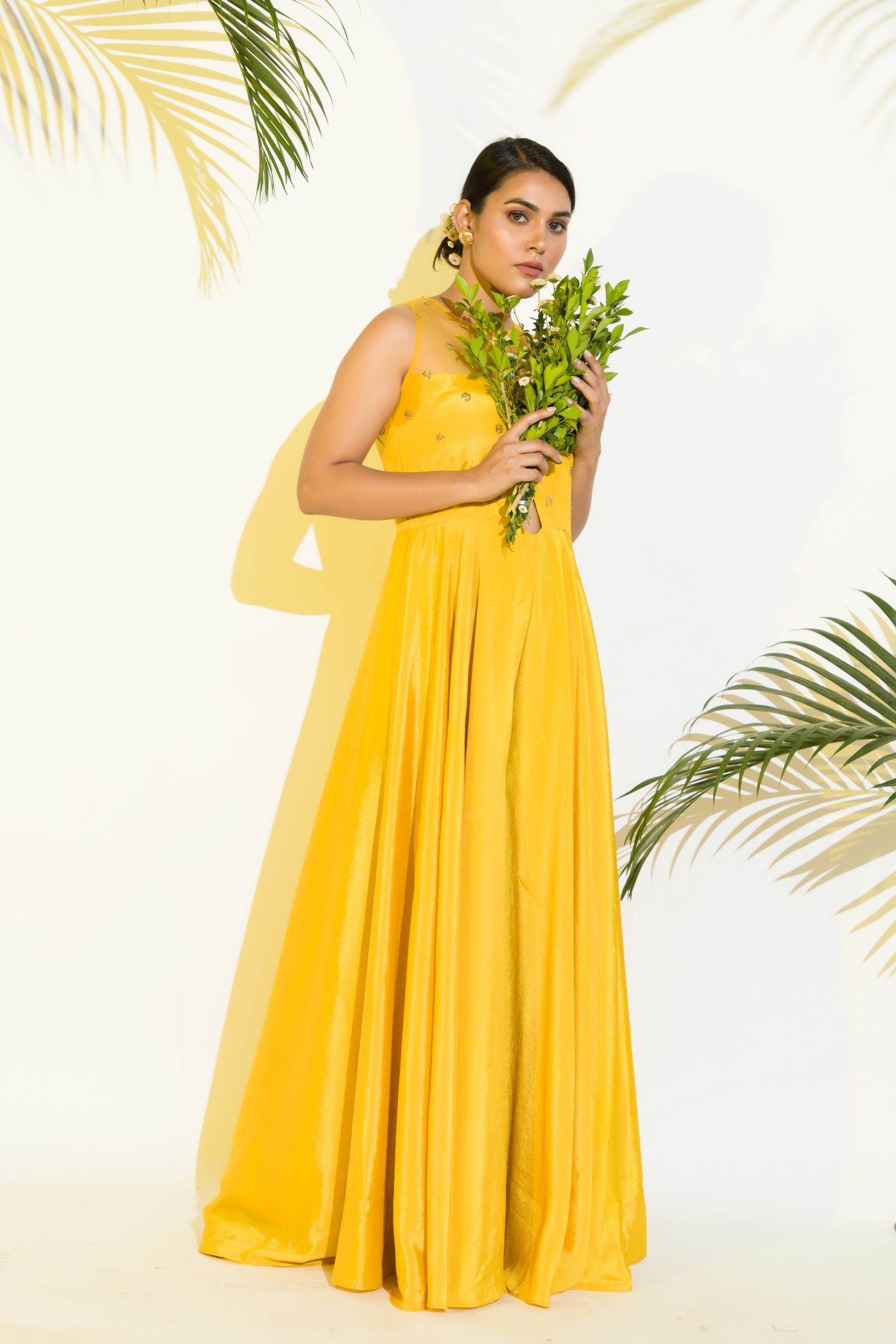 Exclusive Mustard Jumpsuit - Image 2
