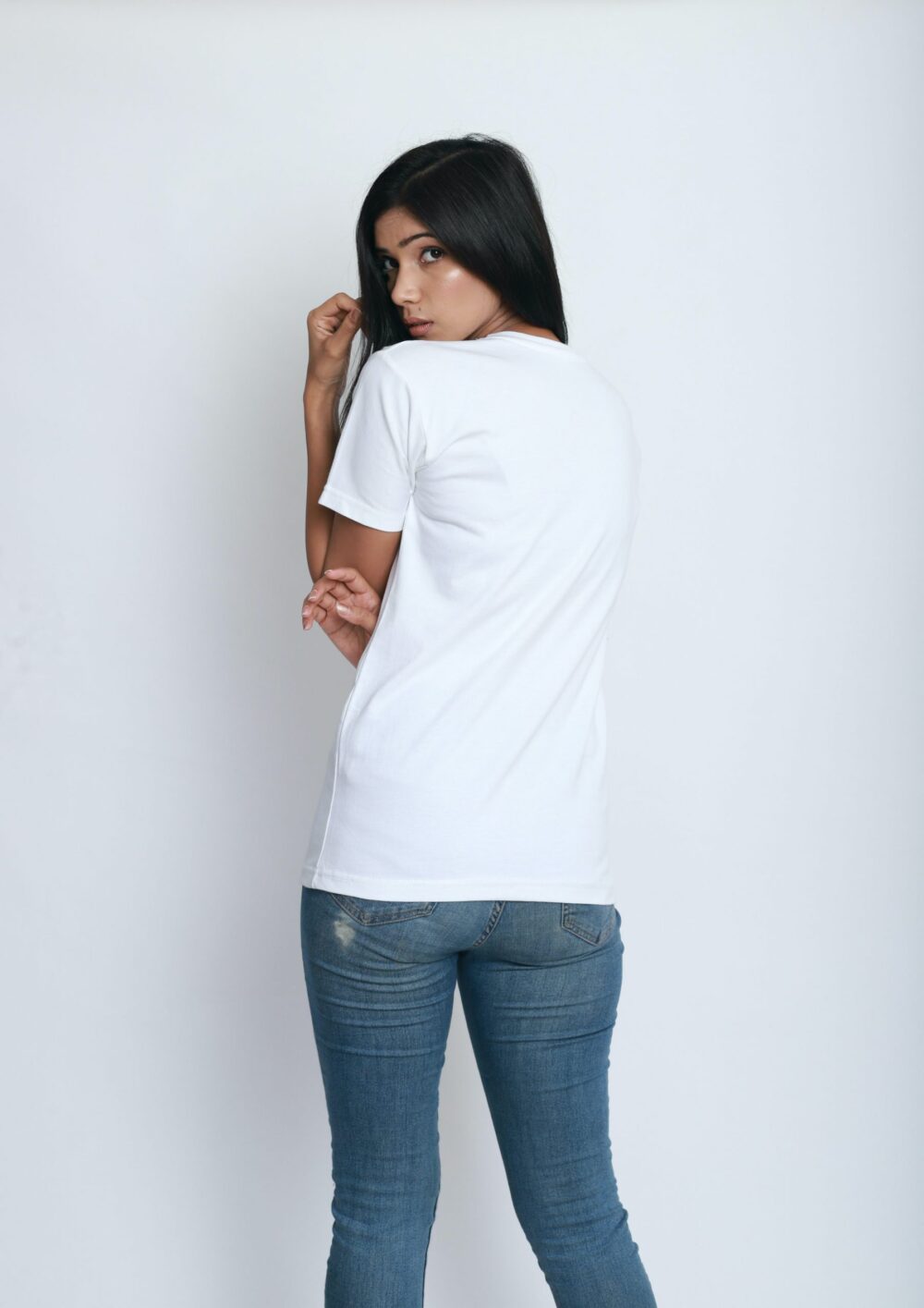 White Red Heart Tshirt - Image 6
