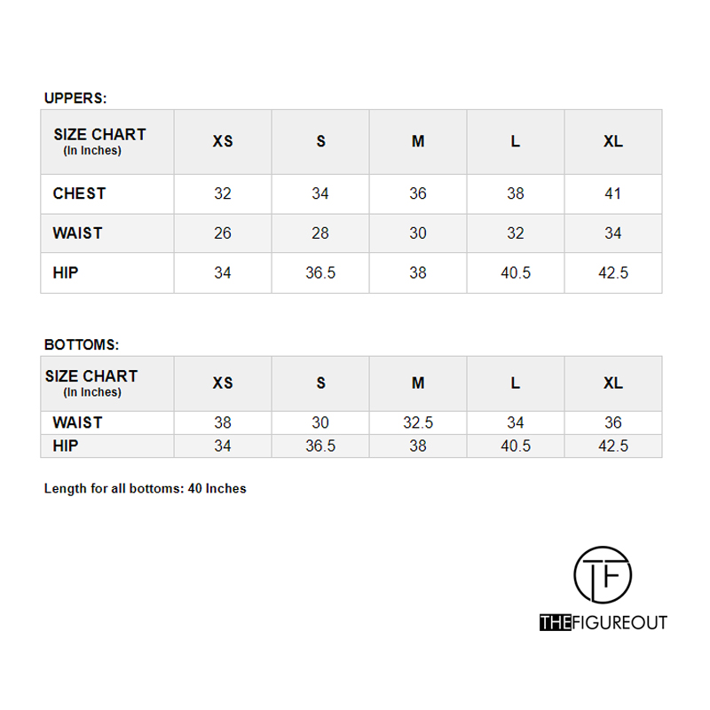 size chart – The Figureout